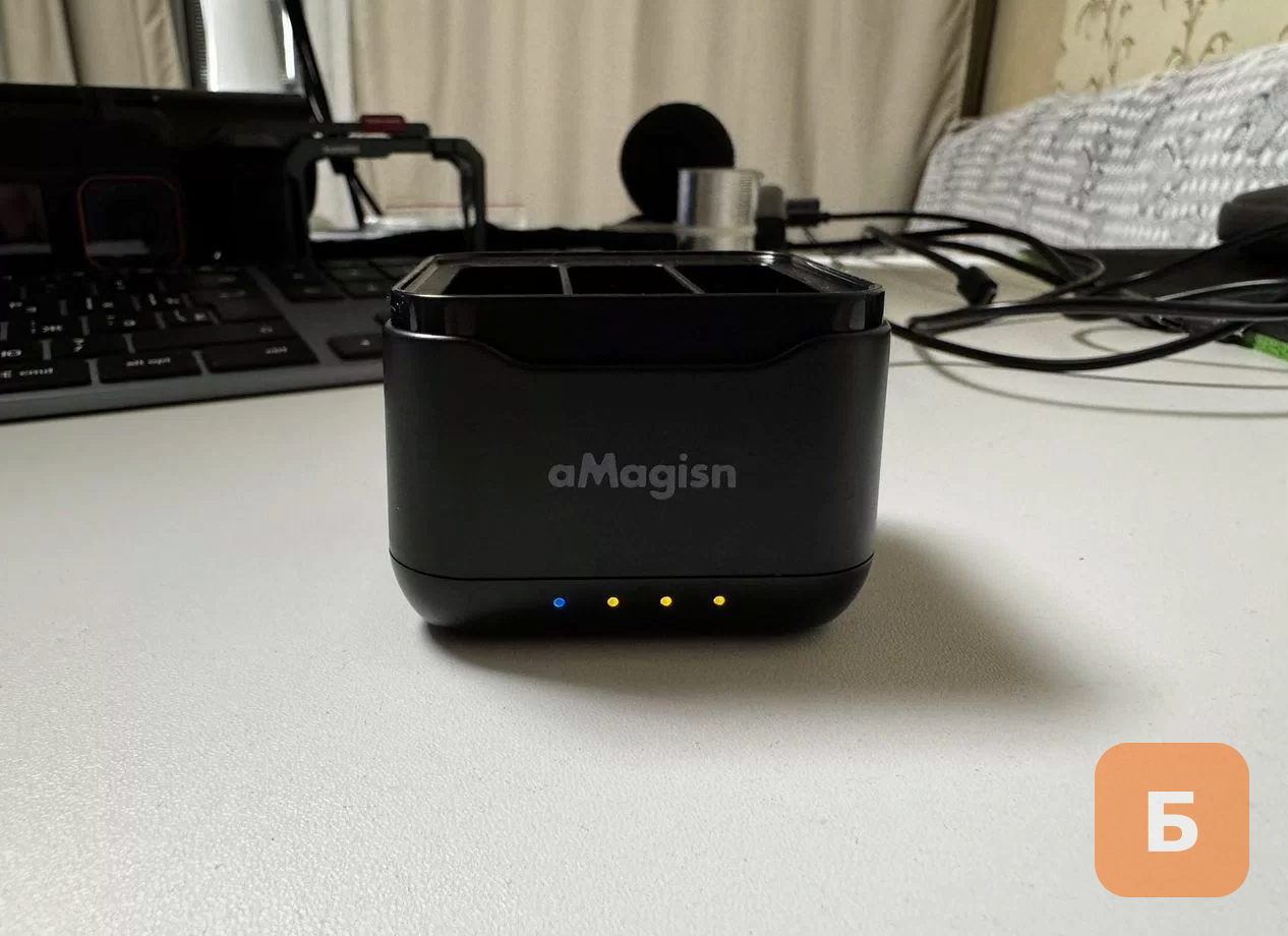 Зарядка для аккумуляторов GoPro 13 aMagisn