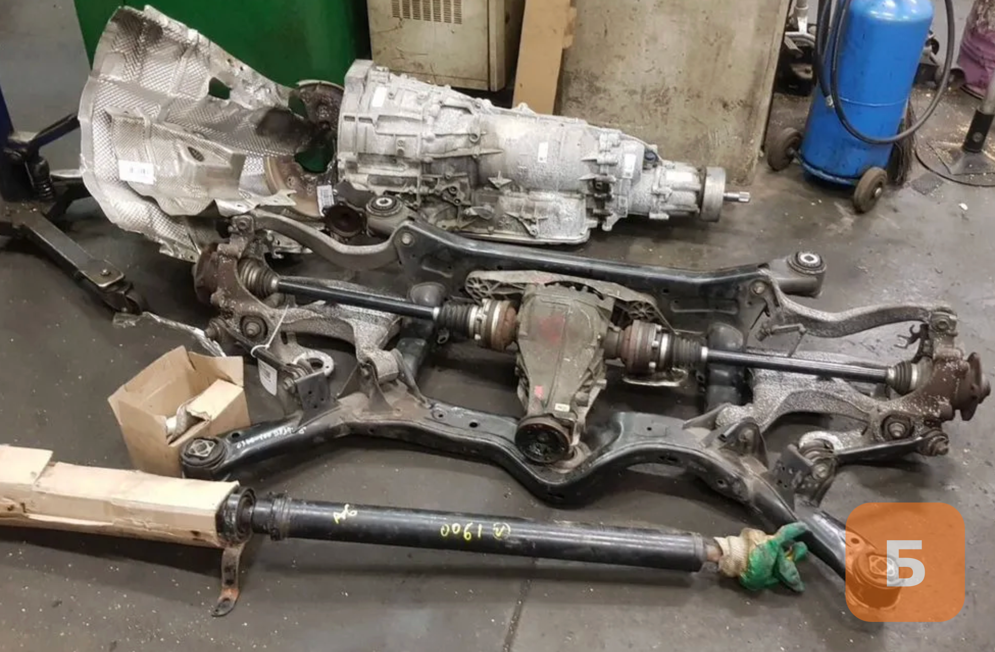 Audi Swap Quattro Свап полного привода