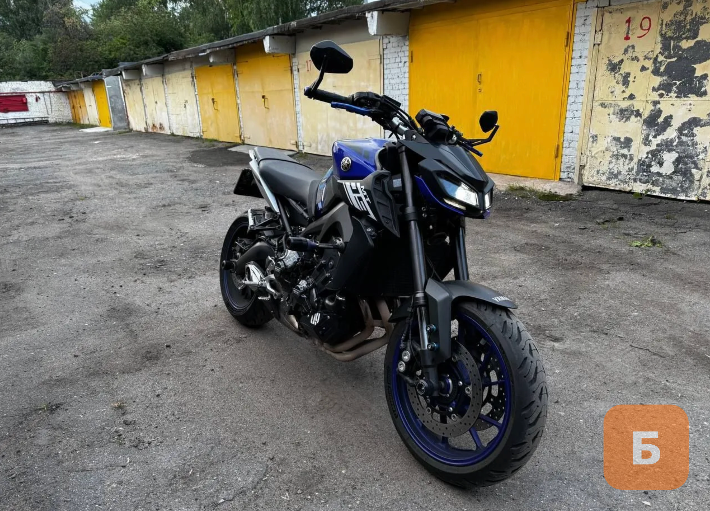 Yamaha MT-09 (FZ-09), 2017, 21 000 км